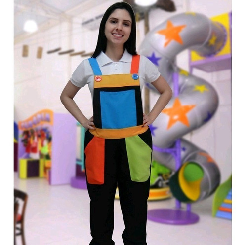 Imagem 2 de 4 de Macacão Monitor Recreador - Buffet Infantil, Casa De Festas