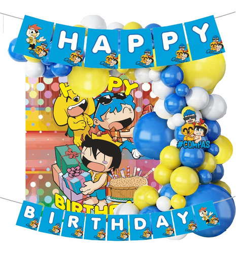 Kit Decorativo Cumpleaños Mikecrack