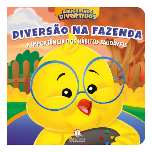 Amiguinhos divertidos: A importância dos hábitos sáudaveis, de Book Factory. Editorial Blu Editora Ltda em português, 2020