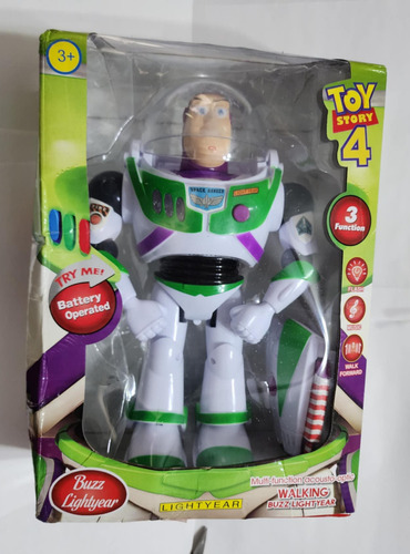 Figura Disney Pelicula Toy Story 5 Buzz Lightyear Luz Sonido (Reacondicionado)