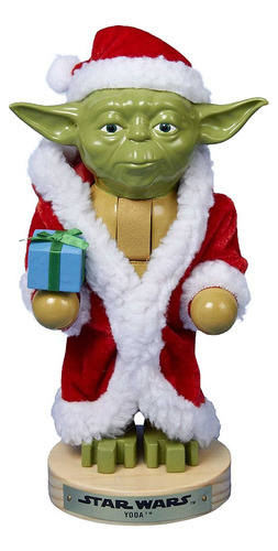 Kurt Adler Yoda In Santa - Cascanueces (9 Pulgadas)