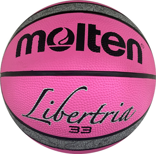 Balon De Baloncesto Molten B6 T2000 Ph Libertria 3x3 #6 Rosa