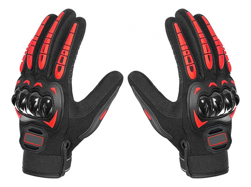 Guantes De Pantalla Táctil Para Conducir Rojo Xxl
