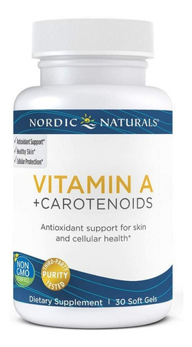 Nordic Naturals Vitamina A 30cp - Unidad a $8866