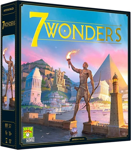 7 Wonders  - Juego De Estrategía - Inglés
