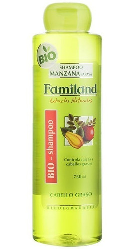 Familand Shampoo Bio 750 Ml Manzana