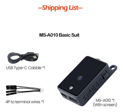 Sipeed Maixsense A010 Rgbd Tof 3d Profundidad Visión Módulo