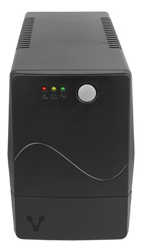 No Break Vorago UPS-400 1000VA/600W Regulador de Voltaje con Batería 6 Tomas con Respaldo Protección OVP/UVP Ideal para PC Routers y Home Office