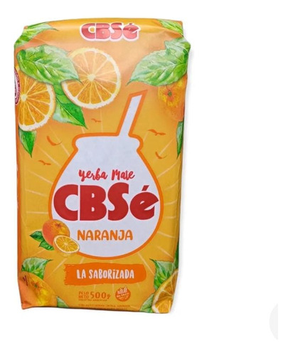 Yerba Mate Cbse Naranja Tradicional - Kg a $78