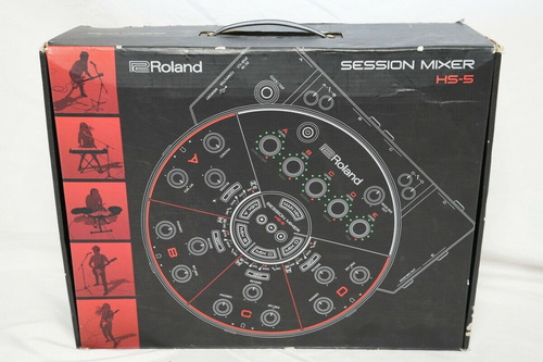 Imagen 4 de 4 de Roland Hs-5 Session Mixer Digital Recording Black