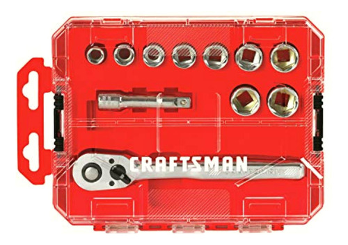 Craftsman Cmmt12027 Juego De Llaves De Vaso Métricas Con