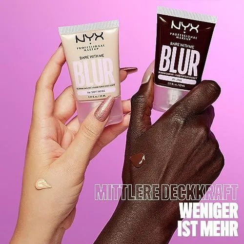 Nyx Professional Makeup Base De Maquillaje Bare With Me Blur