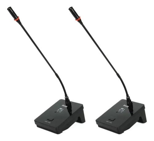 Microfone Sem Fio De Mesa Gooseneck Uhf Udx-33 Dylan Duplo