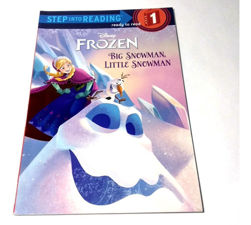 Disney Libro - Frozen Big Snowman, Little Snowman Anna Elsa