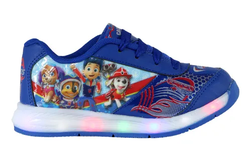 Tenis de led cheap infantil patrulha canina