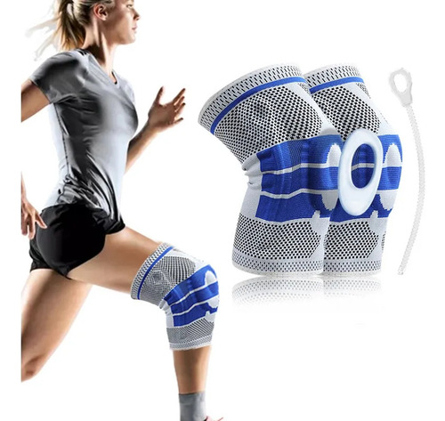 Rodillera Deportiva De Compresión Elástica De 1 Pieza Para C