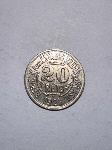 3 Moedas 20 Reis 1919/1920/1921 Originais C04 (Usado)