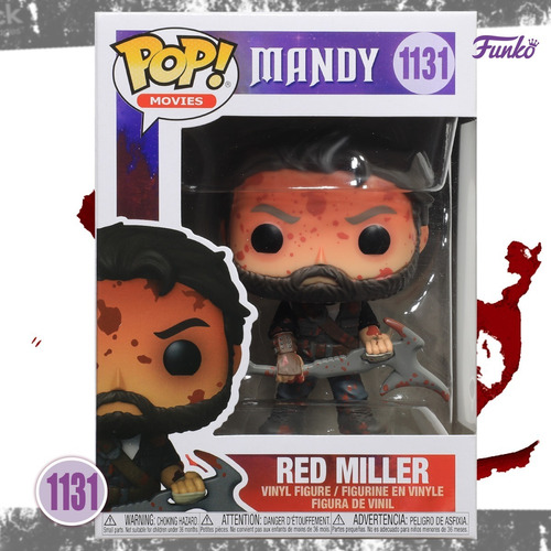 Funko Pop Red Miller #1131 Mandy Terror Figura Original