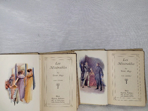 Les Miserables Victor Hugo 4 Tomos Nelson En Frances