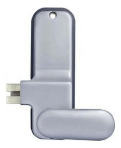 Manija Con Teclas De Bloqueo, Mxgso-001, Grosor Puerta 28 A Color Cromo