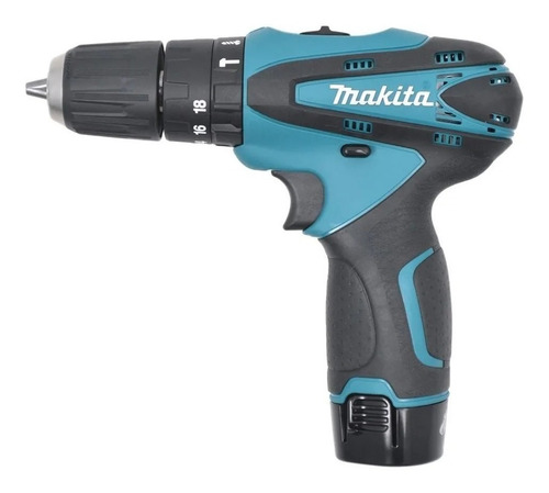 Imagem 3 de 5 de Parafusadeira E Furadeira Makita Hp330dwex3 Bivolt