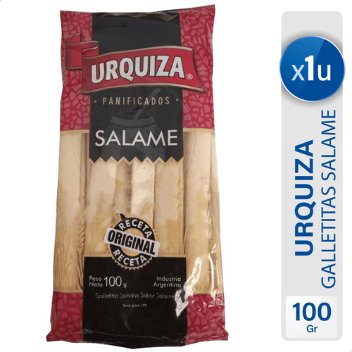 Galletitas Urquiza Saladas Sabor Salame - Mejor Precio