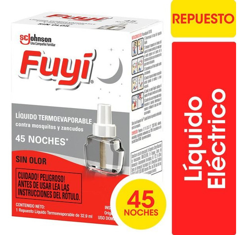 Fuyi Líquido Eléctrico Doble Acción Repuesto