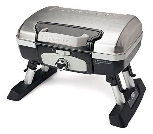 Parrilla De Gas Portatil Cuisinart Petit, Acero Inoxidable