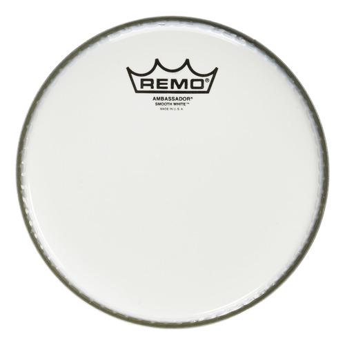 Remo Parche Ambassador Smooth Blanco De 8  Ba-0208-00