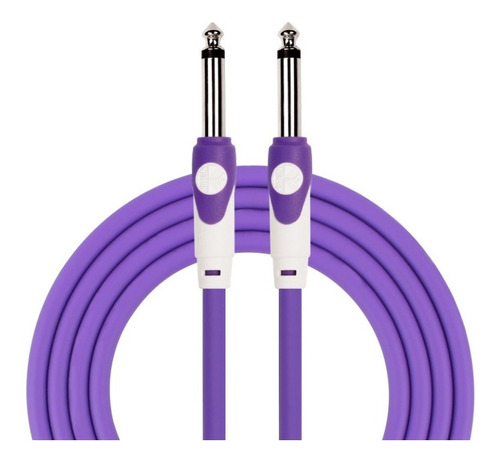 Cable Kirlin Para Instrumento 10 Mts Profesional, Lgi-201 Color Púrpura