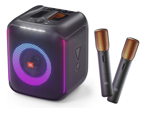 Alto-falante preto portátil JBL PartyBox Encore