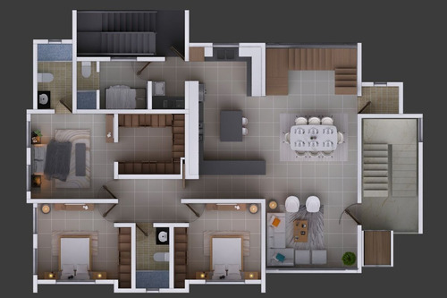 Apartamento En Venta En Los Hidalgos, Santiago
