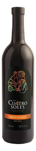 Vino Tinto Cuatro Soles Cabernet Sauvign