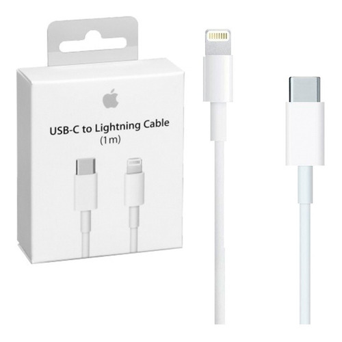 Cable Cargador Original Tipo C iPhone 11 Pro Max 1m Sellado