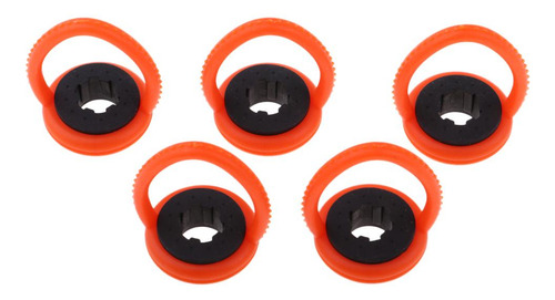 4 Accesorios De Billar De Goma 13mm