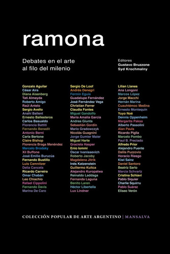 Libro Ramona. Debates En El Arte Al Filo Del Milenio