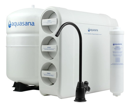 Sistema De Filtro De Agua De Ósmosis Inversa Aquasana Smartf
