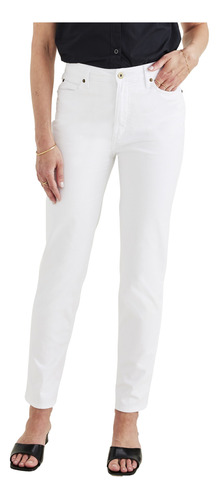 Pantalón Mujer Jean Cut Slim Fit Blanco Dockers A4274-0003