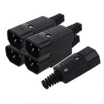 Comprar Adaptador Negro Macho Iec 320 C14 Ac Inlet Socket 220v 10a