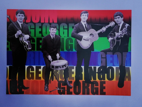 Poster The Beatles Pop Art 