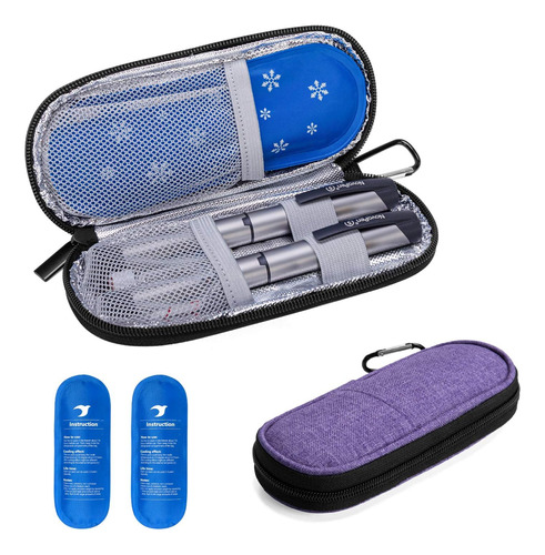 Estuche De Viaje Yarwo Insulin Cooler, Medicamento Para Diab