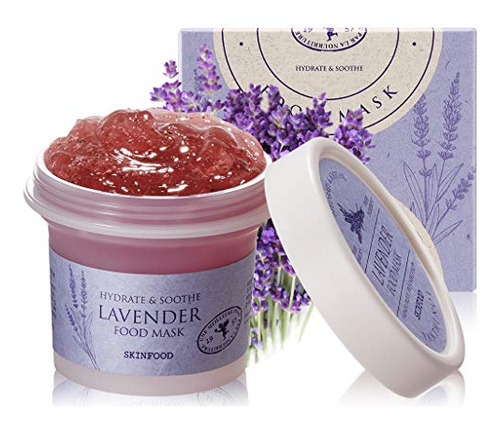 Skinfood Lavender Food Mask 120g (4.23 Oz.) - Panthenol Cont