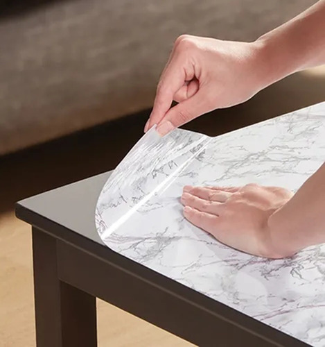 Imagen 2 de 3 de Adherible Tipo Mármol Para Muebles Vinil Papel Tapiz