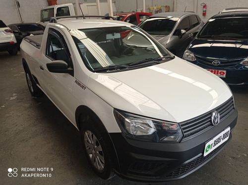 Imagem 1 de 11 de Saveiro Robust 1.6 Flex 8v 2019 Branca Completo Veja !!!