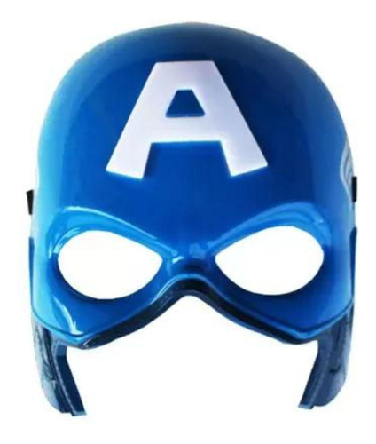 Máscara De Luz Led Super Heroes Avengers Inf Capitao America