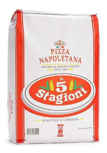 Pack Harina Pizza 5 Stagioni  00  Italiana X3 Un
