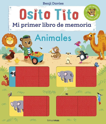 Libro Osito Tito. Mi Primer Libro De Memoria. Animales - ...