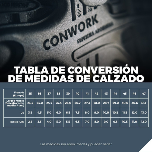 Imagen 6 de 10 de Botin De Seguridad Conwork Línea Industrial 525baf