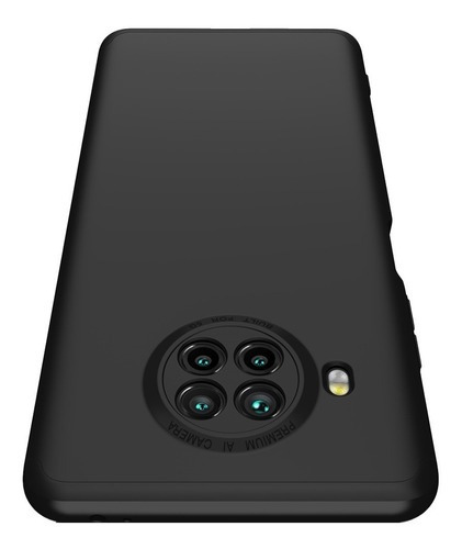 Carcasa Para Xiaomi Mi 10t Lite 360° Marca - Gkk + Hidrogel Color Negro