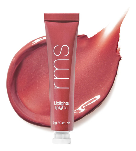 Rms Beauty Liplights Cream Lip Gloss - Rumor (0.31 Oz)